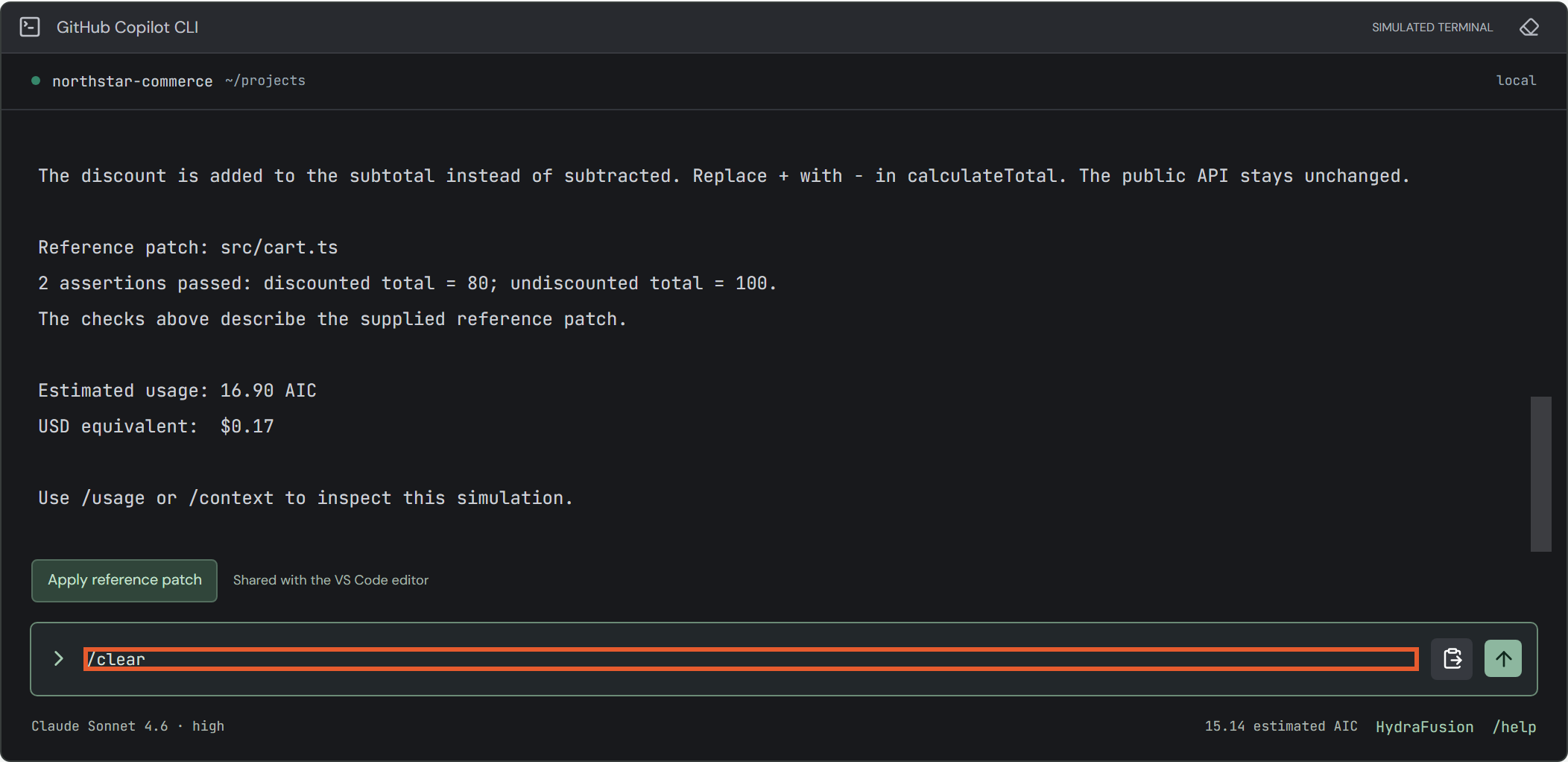 Manual route: the highlighted input or picker is the control to use.