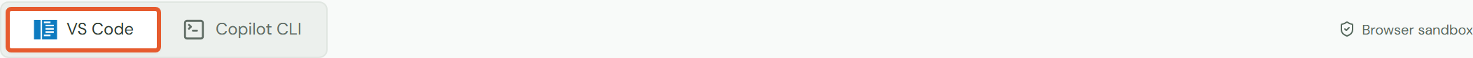 2. Workspace tabs: choose VS Code.