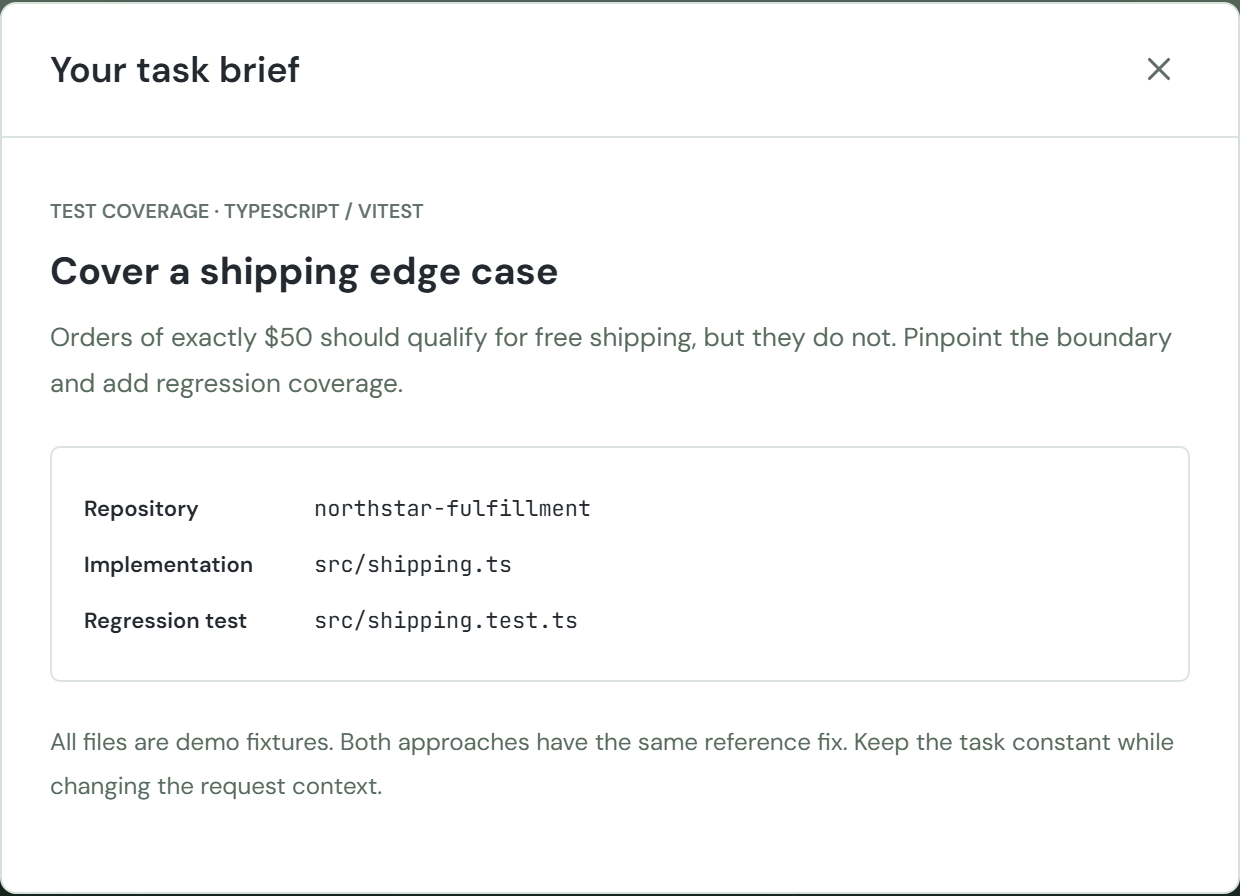 Task brief: implementation and regression-test files.